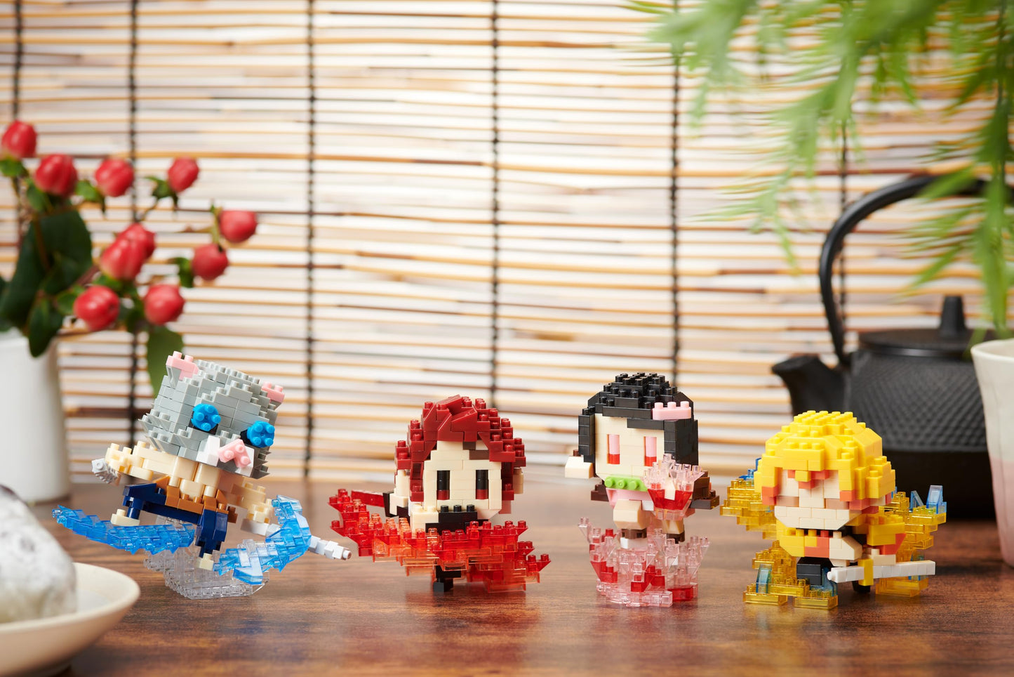 Nanoblock - Demon Slayer: Kimetsu No Yaiba - Tengen Uzui (Sound Breathing), Character Collection Series Building Kit