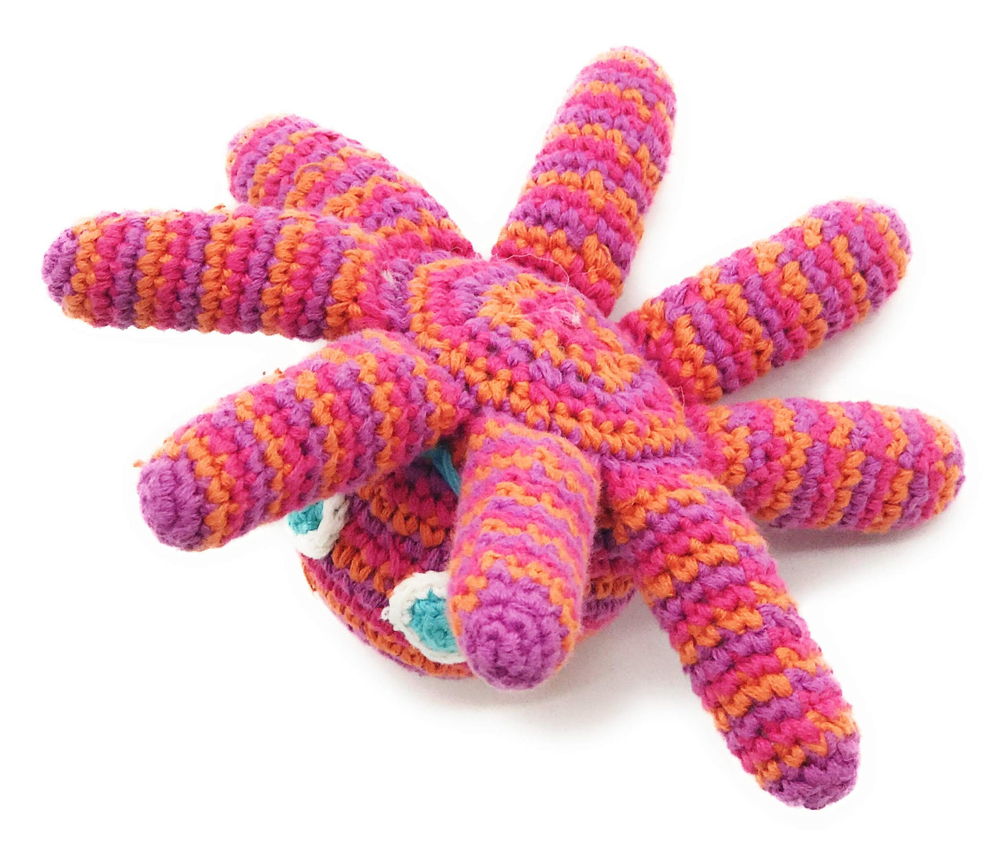 Pebble Pink Octopus Rattle, 1 Ea