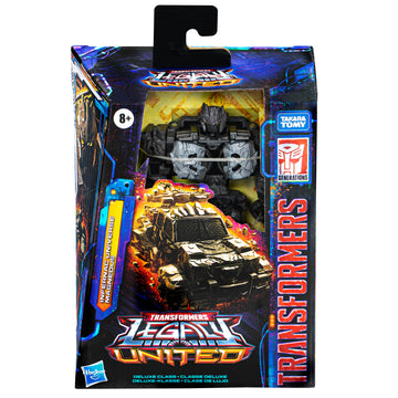 Transformers Legacy United Deluxe Class Infernac Magneous Action Figure, 5.5-Inch, Multicolor, Model F8526, Ages 8+