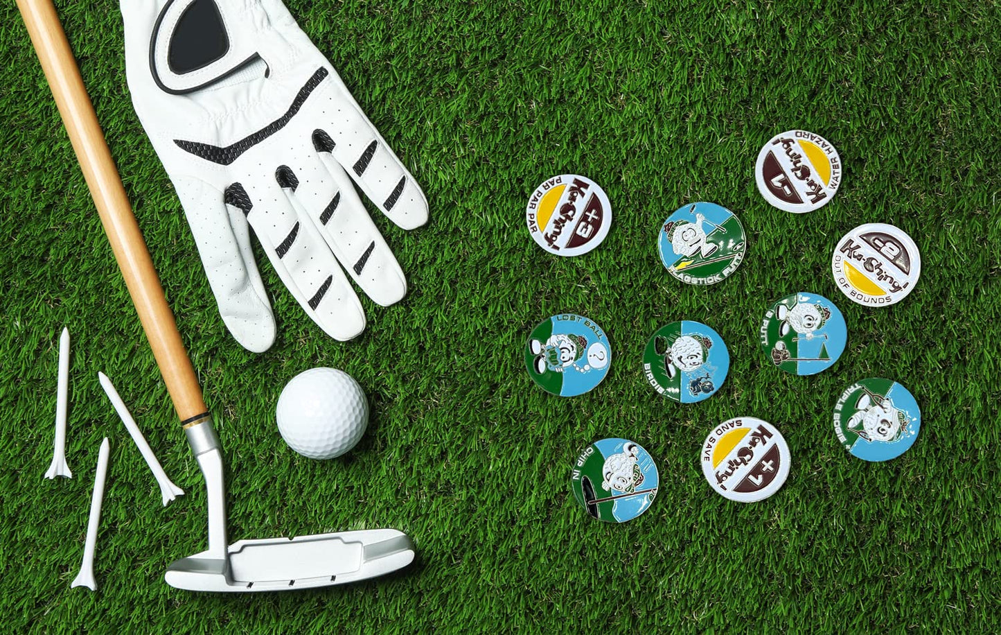 Ka-Ching On-Course Golf Coin Game
