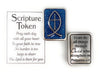 Ganz Holy Scripture Double Sided Pocket Charm with Story Card (Phil 4:13)