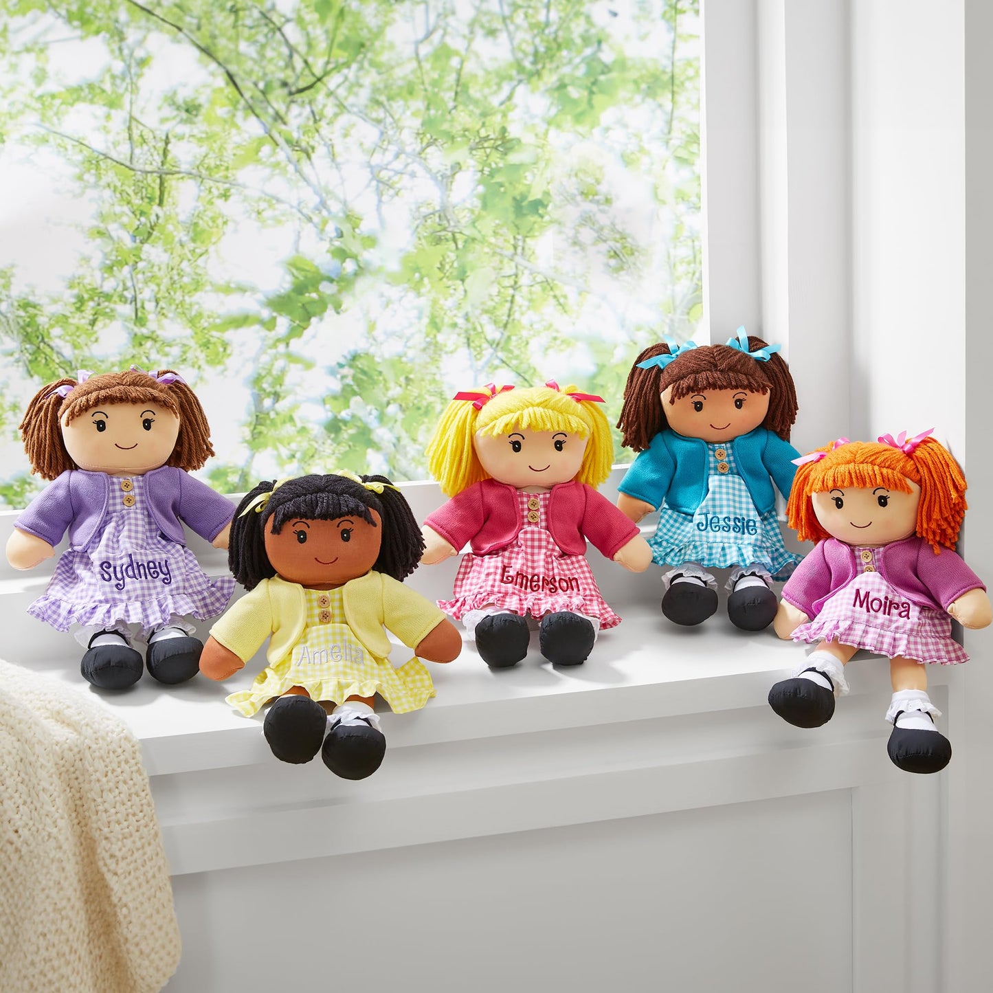 Let'S Make Memories Personalized Rag Doll - Mini-Me Doll - Doll For Girls - Toy For Girls - Blonde Hair