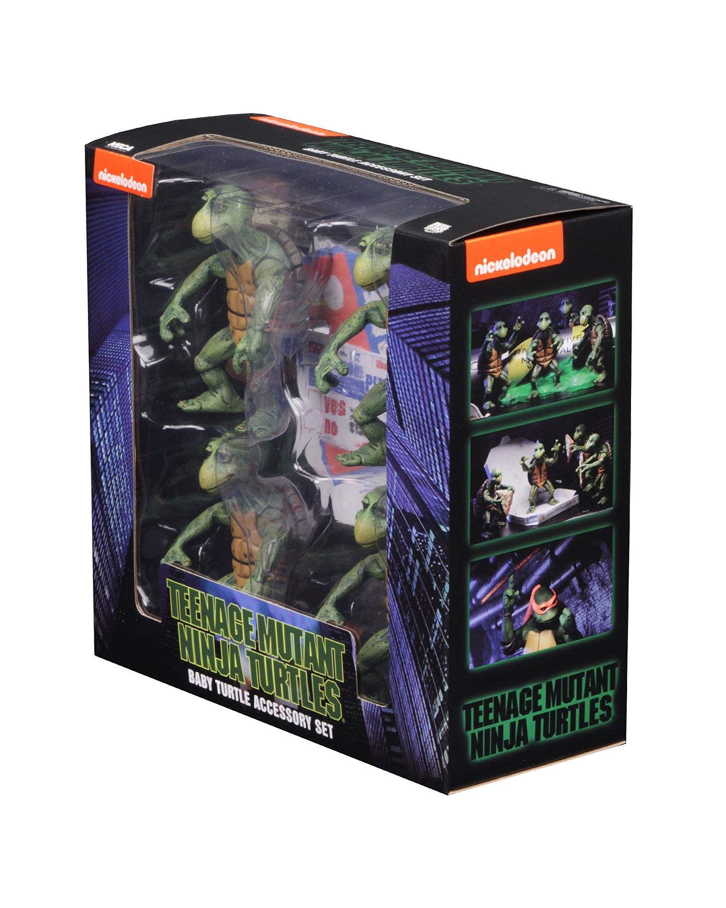 Neca - Teenage Mutant Ninja Turtles (1990 Movie) - 1/4 Scale Action Figures - Baby Turtles Set