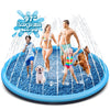 Yaungel Splash Pad For Dogs, 97In Non-Slip Sprinkler For 0.55Mm Thickened Durable And Foldable Dog Pool Inflatable Summer Outdoo