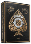theory11 Artisan Playing Cards - Poker Size - Black - FSC-Certified Paper