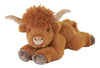 WILD REPUBLIC Ecokins Highland Cow Plush Toy, 12", Eco-Friendly Recycled Material, Model 28473