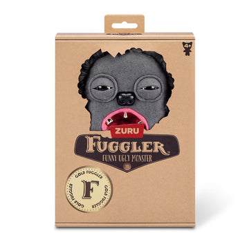 Fuggler Gold Fuggs by ZURU - Funny Ugly Monster Plush Toy (Hedge Grog - Eyes and Teeth) - Collectible for Kids and Adults