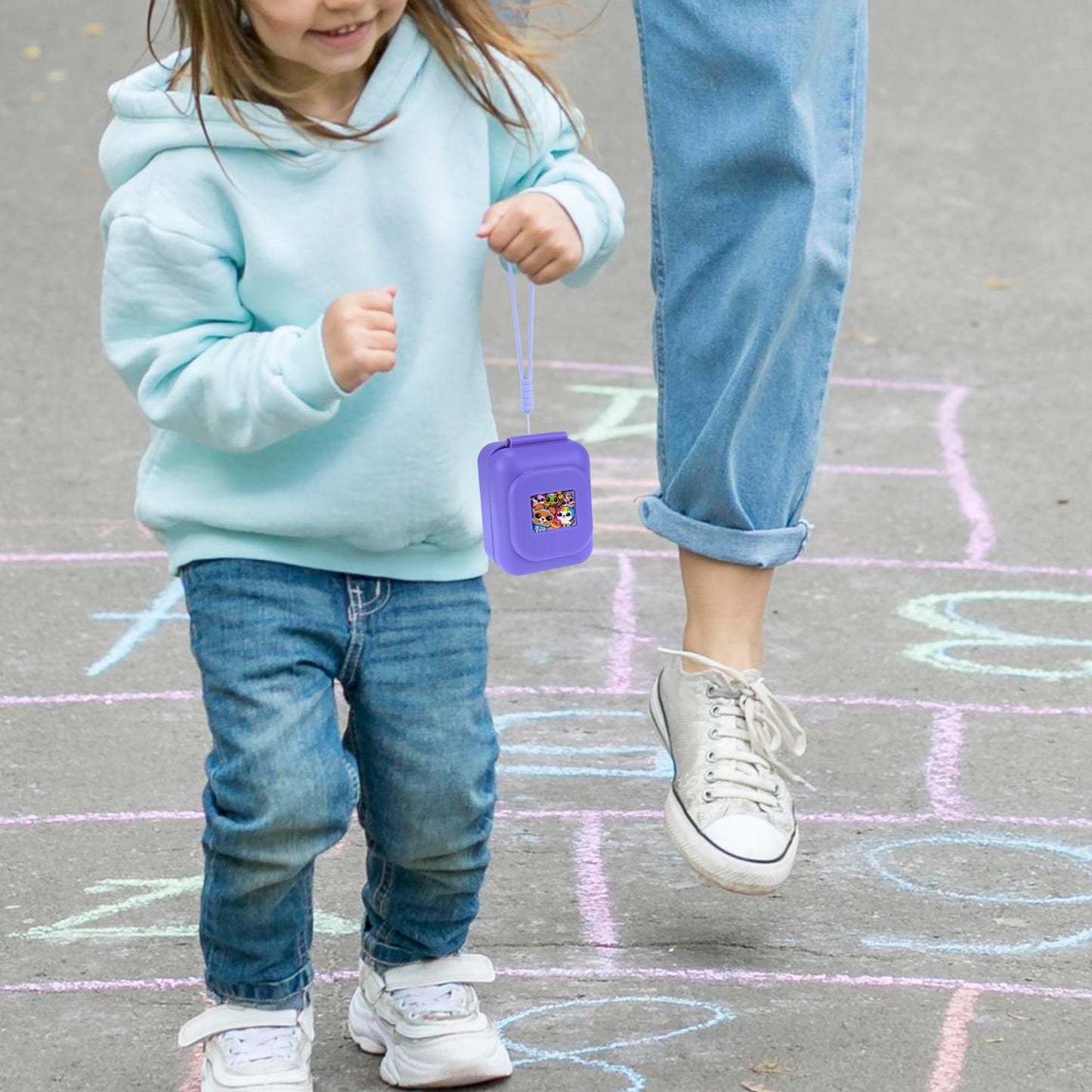 Case Compatible With Bitzee Interactive Toy Digital Pet, Only Compatible With Bitzee Original Version, Purple