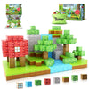 Magnetic Blocks-Build Mine Magnet World Edition, Magnetic Toys For Boys & Girls Age 3-4 4-5 6-8,Stem Montessori Sensory Toys For Toddlers Gifts For 3+ Years Old,48Pcs Fidget 1' Cubes Construction Toys