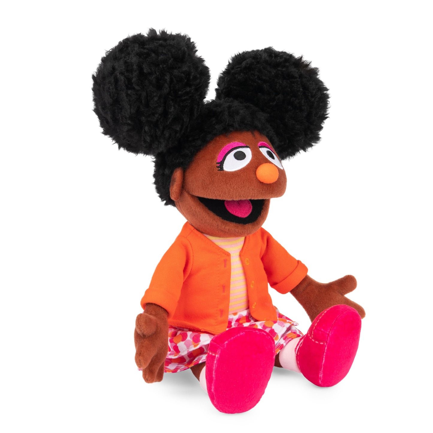 GUND Gabrielle Plush Doll - Colorful Pink/Orange, 13" Premium Plush for Ages 1 & Up, Model 6066823