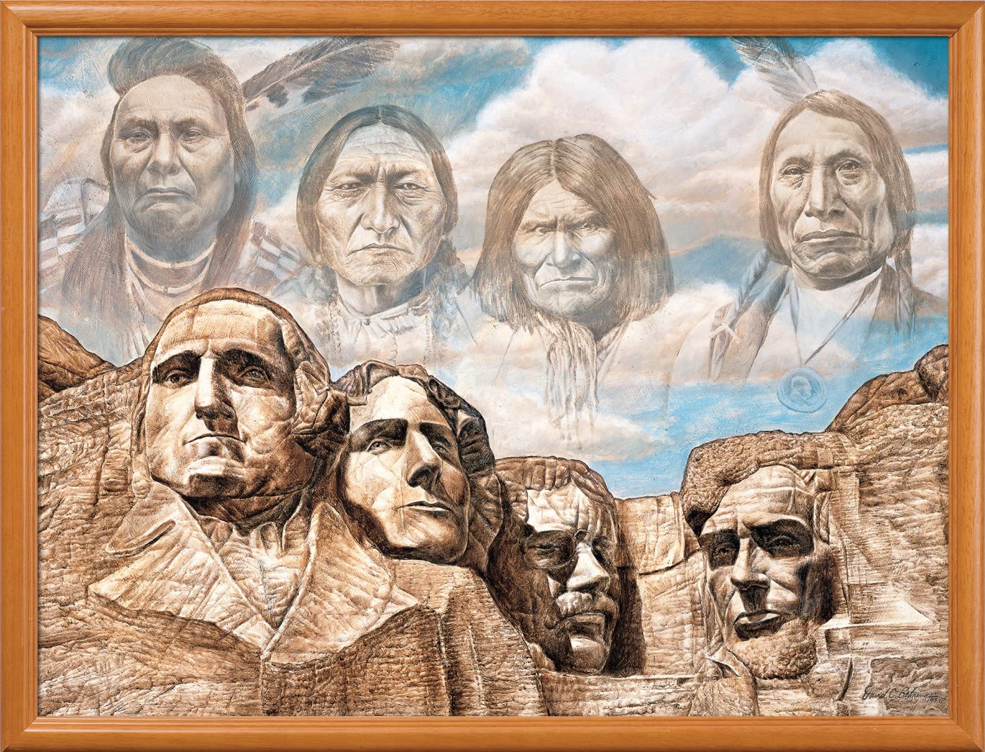 Masterpieces 550 Piece Jigsaw Puzzle For Adults, Family, Or Youth- Founding Fathers - 18'X24'