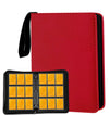 Card Binder 9 Pocket enhanced Zipper Trading Card Album 720 Cards Folders for Collectible MTG TCG Sports Cards Binder (Red)