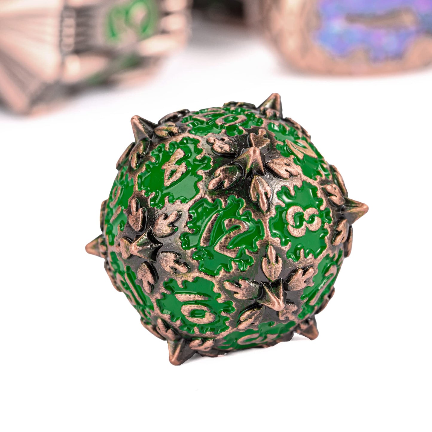 UDIXI Metal DND Dice Set, 7PCS Polyhedral Dice Set D&D with Unique Shape for Dungeons and Dragons Role Playing Games RPG Board G