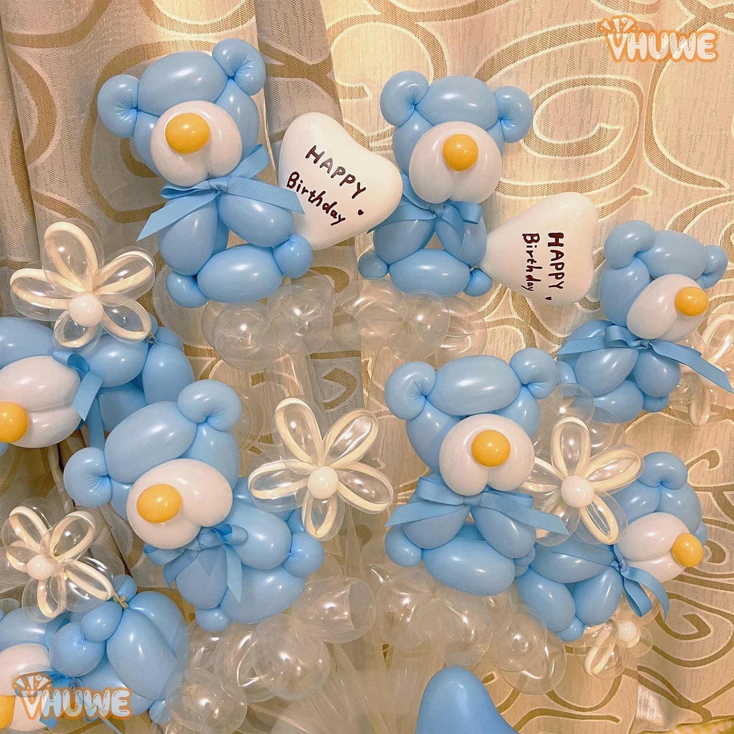 260 Balloons Clear, Thickened 100 Pack Long Balloons Twisting Skinny Magic Balloons For Balloon Arch Animals Clown Kids Birthday