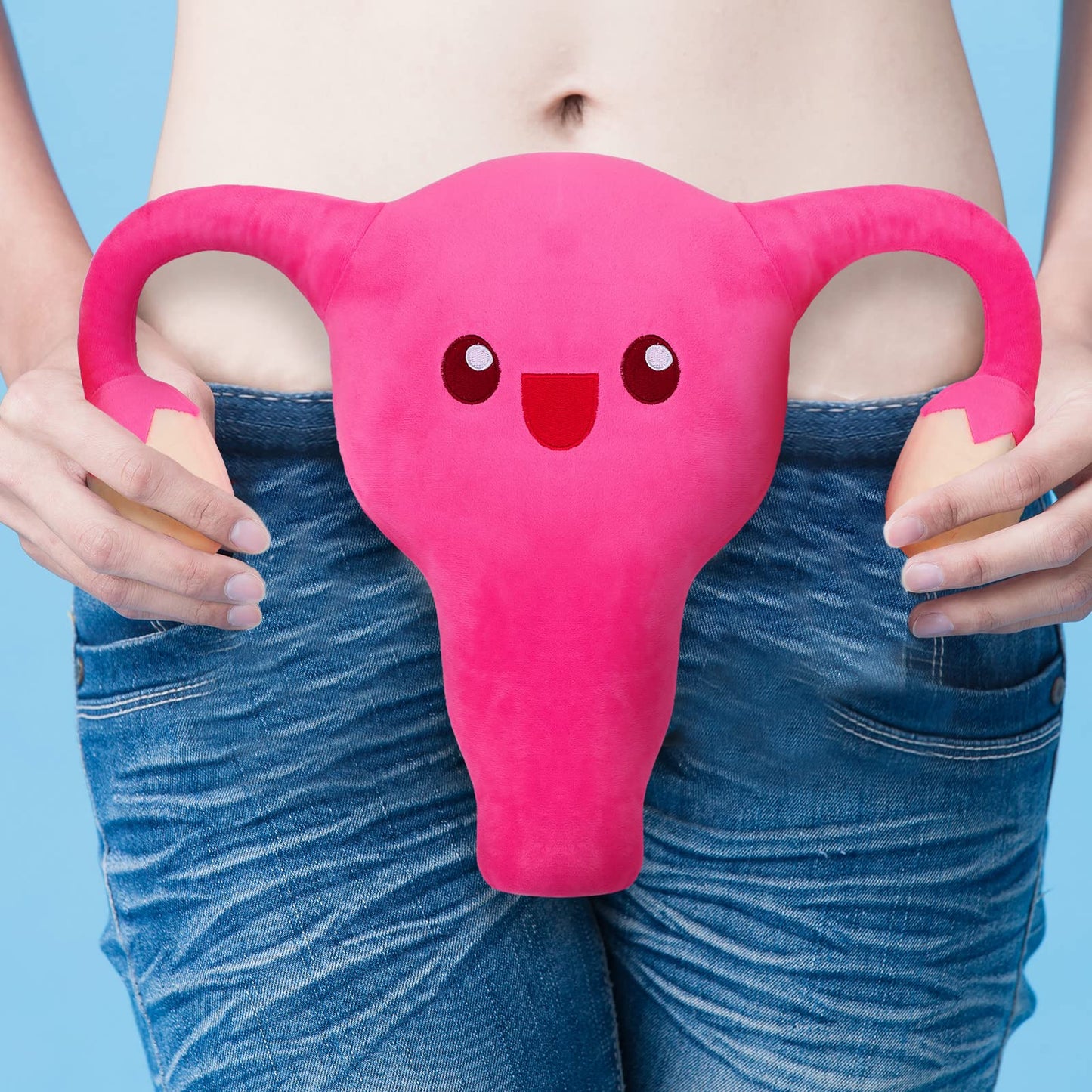 Mumufy Uterus Plush Toy Funny Stuffed Plush Toy For Women Uterus Gifts Gynecologist Health Educational Gift Fertility Party Deco