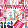 BenLouis Valentines Day Gifts Set for Kids Hearts Coloring Book School Classroom Exchange Reward Prize Crafts Bulk for Students