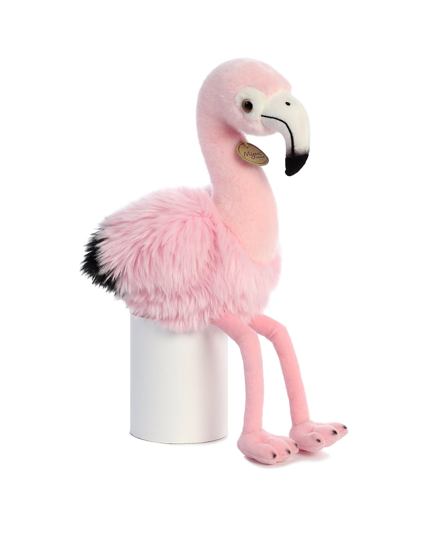 Aurora® Adorable Miyoni® Andean Flamingo Stuffed Animal - Lifelike Detail - Cherished Companionship - Pink 10 Inches