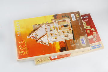 Nwfashion 17' Wooden Dream Dollhouse 2 Floors With Furnitures Diy Kits For Christmas Party Dollouse (Gothic Furnitures Sets)