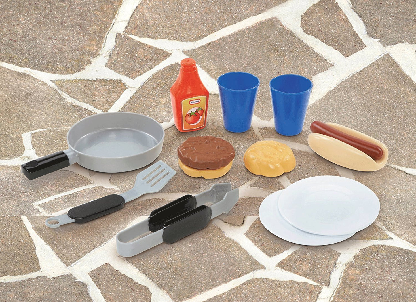 Little Tikes Cook 'n Play Outdoor BBQ , Brown