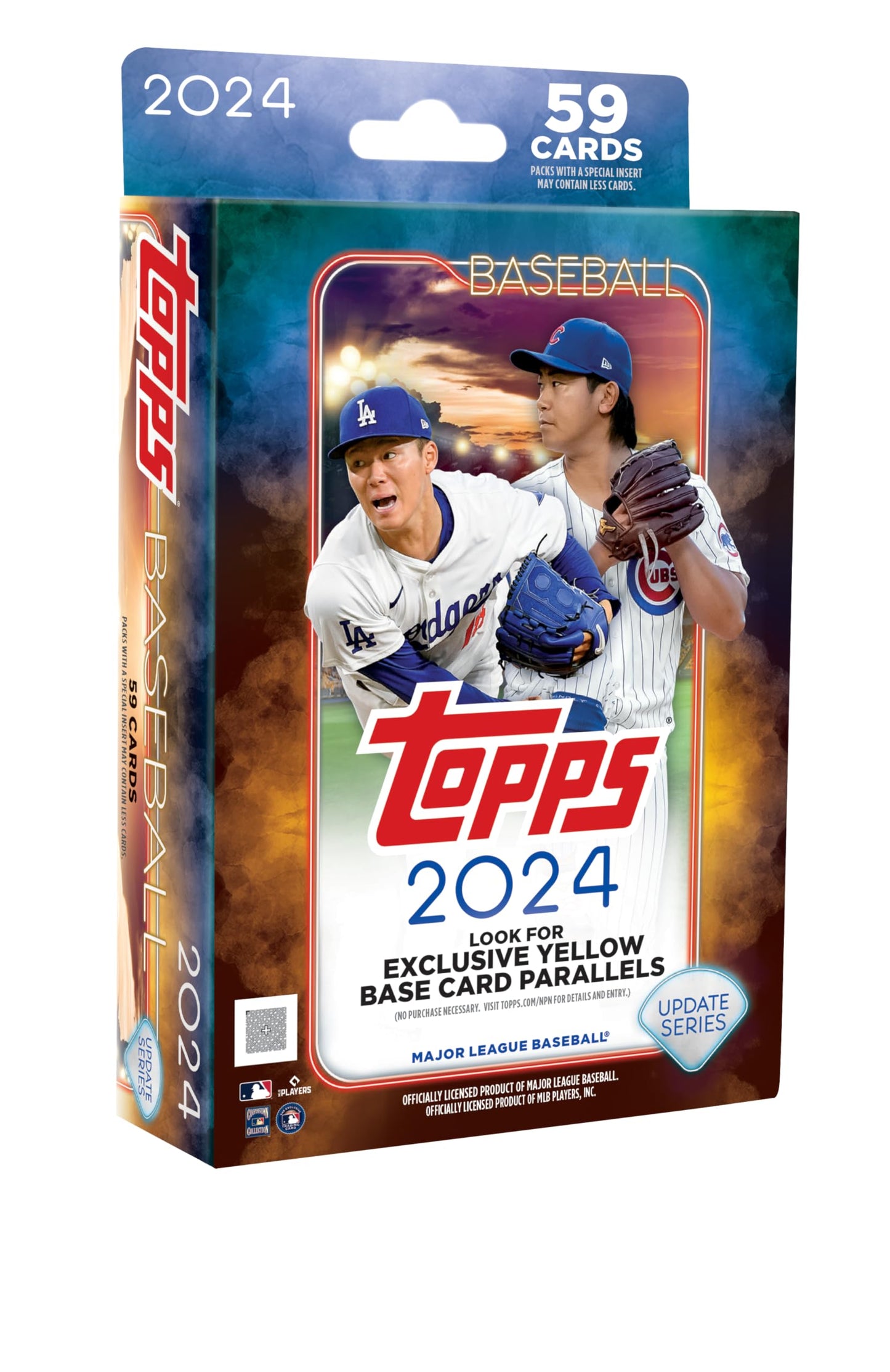 Topps Baseball Updates Hanger Box - Small - Plastic - Blue/Red/White/Green/Yellow - Model: qddfqeqedf