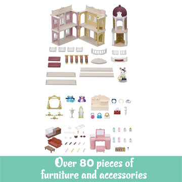 Calico Critters Town Series Grand Department Store Gift Set, 3 - 8 Years, Fashion Dollhouse Playset, Figure, Furniture And Acces