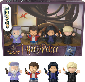 Little People Collector Harry Potter and The Half-Blood Prince Special Edition Set for Adults & Fans, 4 Figures in a Display Box