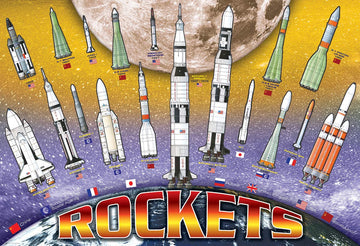 Rockets 100 Piece Jigsaw Puzzle