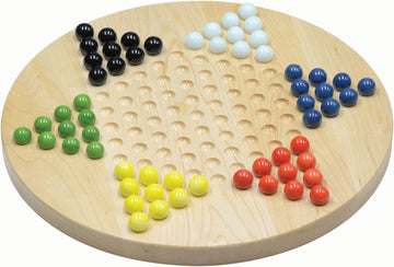 Maple Chinese Checkers - Made In Usa