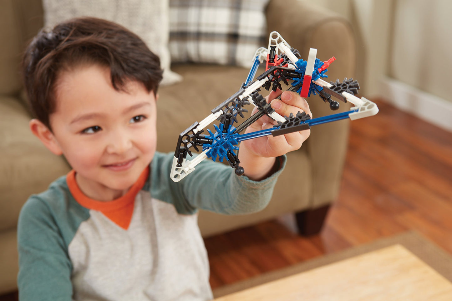 K'Nex - Stealth Plane Building Set 60 Pieces For Ages 5+ Construction Education Toy