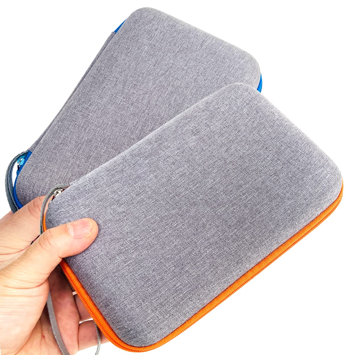 Hard Carrying Case For Giiker Super Blocks Puzzle Game, Protective Storage Holder For Giiker Brain Teaser Puzzles Interactive Handheld Game Console Accessories (Case Only) (Orange For Super Blocks)
