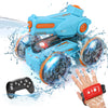 GAMZOO Amphibious Remote Control Car Gifts for Kids 6 7 8-12 Years Old Boys Girls Birthday Gift - Water Pool Toys Waterproof 4WD