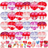 Toanwod 24Pcs Party Favors Pop Fidget Keychain Toy: Mini Party Favors Bubble Toy Pack For Kids - Birthday Goodie Bag Stuffers Gi