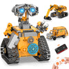 Karei Robot Building Kit Toys for Boys Age 8-12 with 700 Pcs 3 in 1 Robotics Excavator Garbage Truck with App & Remote Control Coding Robot Building Set Birthday Gifts for 8-14 Years Old Boys Girls