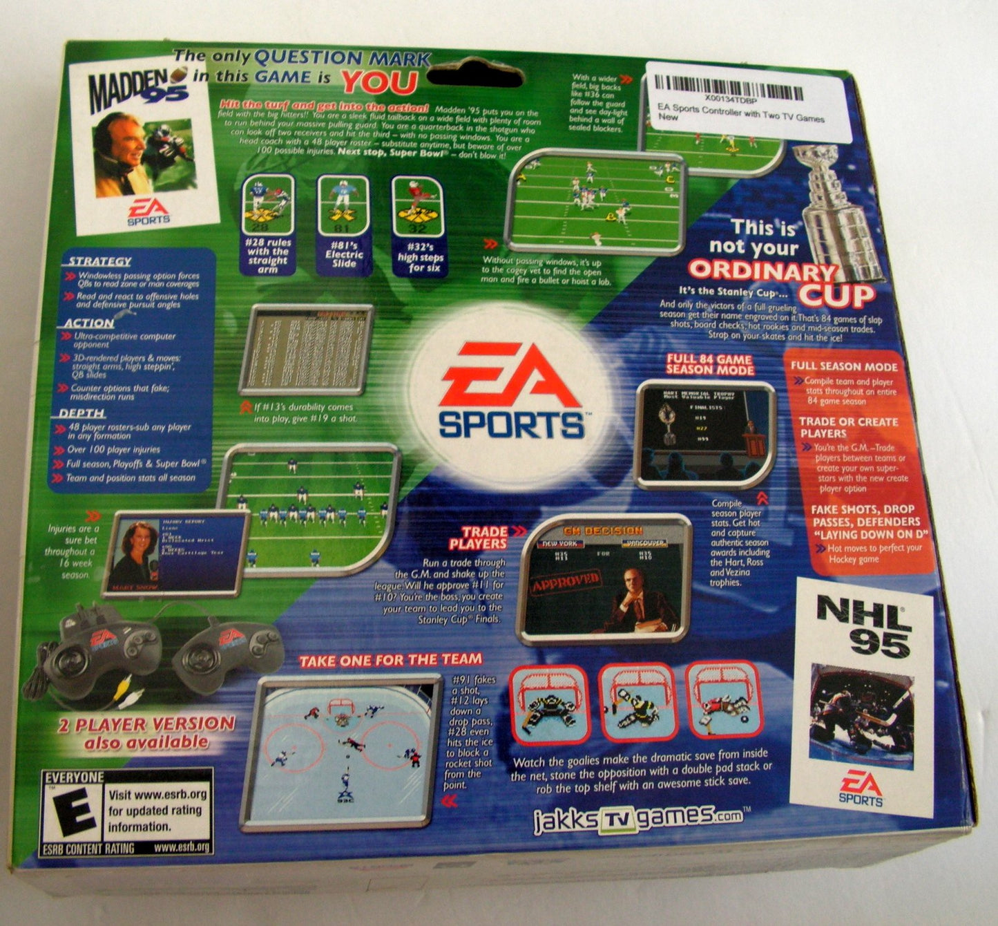 Ea Sports Platinum Series With Madden 95 And Nhl 95
