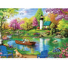500 Piece Puzzle for mature-themed Large Piece Lake Landscape Puzzle for Kids Teen mature-themeds Unique Fun Dog Jigsaw Puzzle Challenging Family Activity Game Gift for Family Friends Men Women Seniors 20.5*15 In