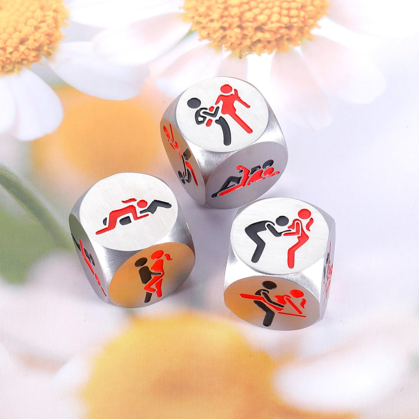 Ambregrissun Anniversary For Him Her Valentines Day Date Night Gifts For Boyfriend Girlfriend Couples Novelty Dice 6Th For Wife