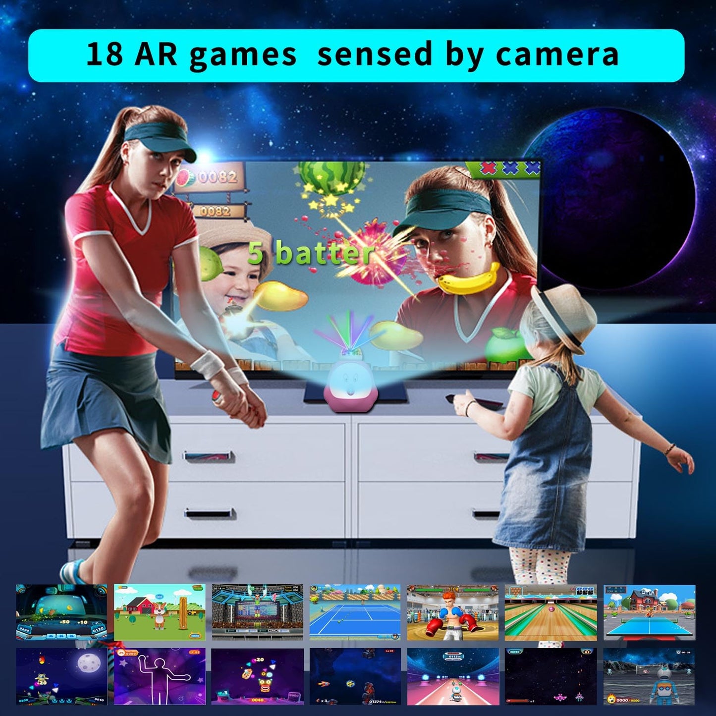 Yrprsodf Dance Mat For Kids And Adults, Dance Mat Tv Game For Kids,Musical Dancing Mats For Girls With Camera Ar Game,Christmas Birthday Gifts For Girls & Boys,Pur-Ple