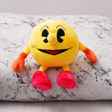 Lhcn021 9.8'' Pac Game Man Plush Stuffed Toy, Cool Toys, Plush Toy Gifts For Boys Girls, Stuffed Toy, Suitable For Festivals/Bir