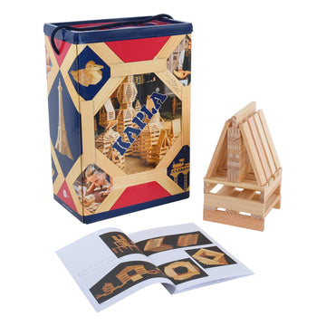 Kapla Wooden Construction Kit 200 Bricks