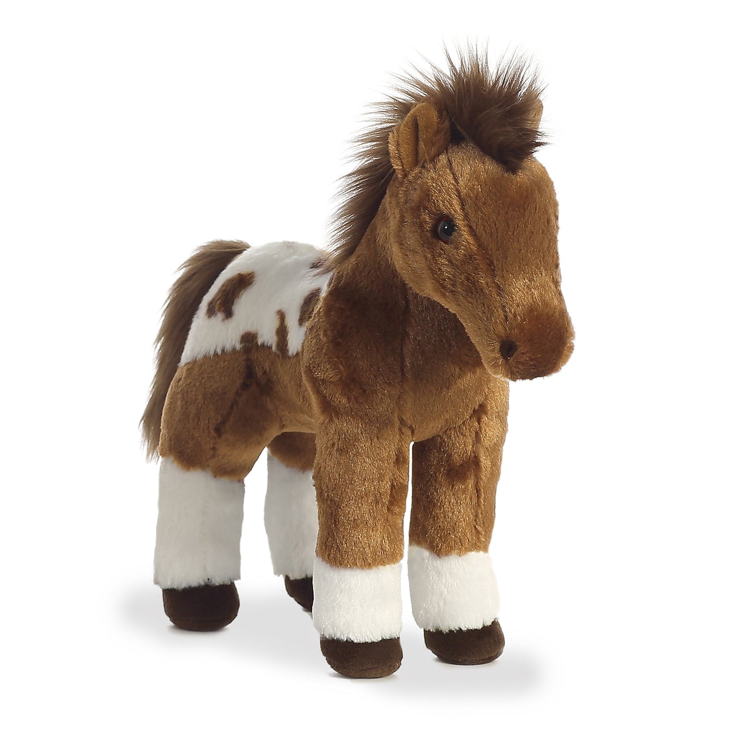Aurora® Exquisite Western Dakota Stuffed Animal - Playful Interaction - Endless Fun - Brown 12 Inches