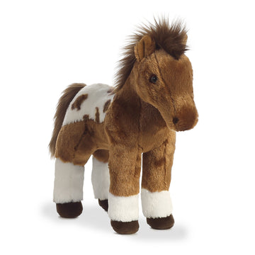 Aurora® Western Dakota Stuffed Animal, Brown, 12 Inches, Medium, Polyester, Model 02451 - Perfect for Playful Interaction and Endless Fun