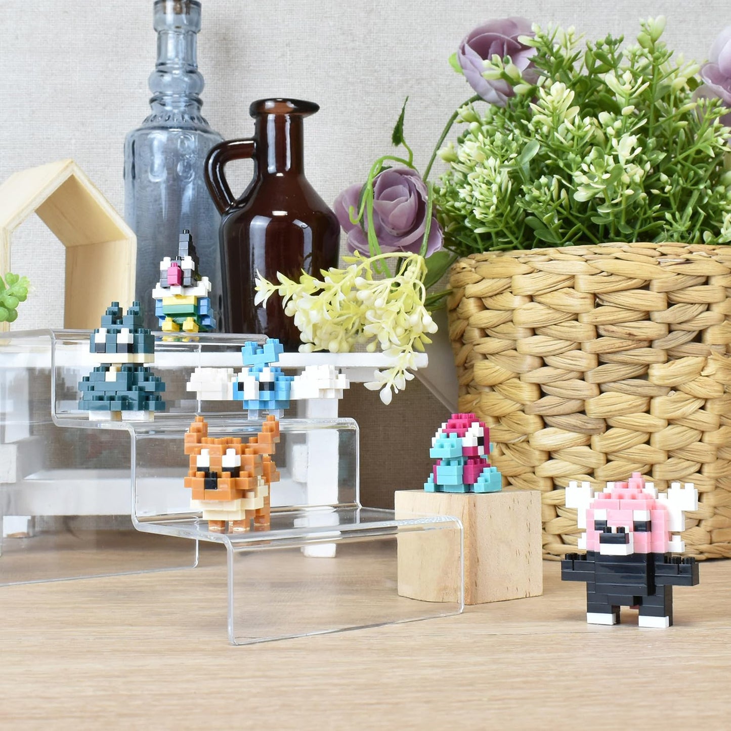 Nanoblock - Pokémon - Type Normal Set 1 (Blind Box Complete Set), Mininano Series Building Kit