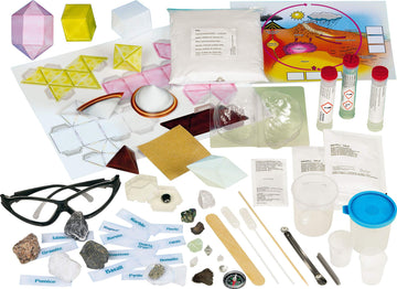 Thames & Kosmos Kids First Crystals Science Kit - Intro to Geology & Mineralogy, Model 642113, Plastic, Perfect for Early Learners