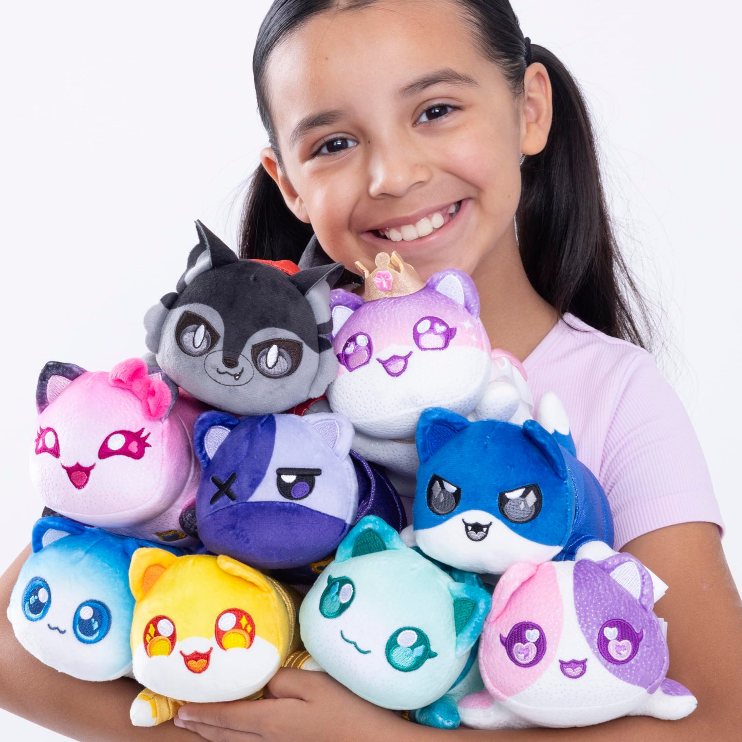 Aphmau 6 MeeMeow Mystery Plush - Series 6; YouTube Gaming Channel, Blind Box, 1 of 10 Possible, Friends MeeMeows, Official Me