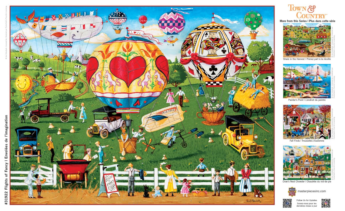 Masterpieces 300 Piece Ez Grip Jigsaw Puzzle - Flights Of Fancy - 18''X24''