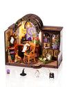 Rolife Diy Miniature House Kit, Mini Wooden Dollhouse Kit For Adults To Build, Tiny House Mayberry Street Miniatures Diorama Building Kits-Birthday Christmas Halloween Craft Hobbies Gift For Teens Kid