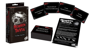 Endless Games Horror Trivia Card Game - Test Your Knowledge Of Horror Pop Culture Facts With Over 200 Scary Fun Trivia Questions