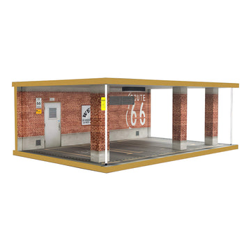 Display Case For Cars With Acylic Cover And Led Lighting For 1/24 Scale Diecast Car, Lego Cars Speed Champions 76908 76907 76901