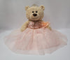 Kinnex Collections by Amanda 20'' Quince Anos Teddy Bear with Dress (Centerpiece) ~ B16632-29 (Blush)