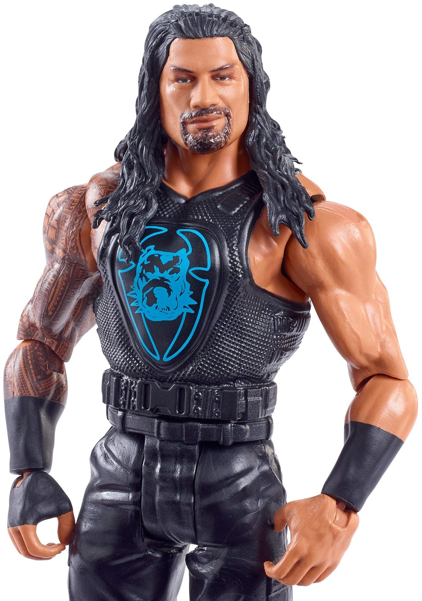 Wwe Roman Reigns Action Figure, Posable 6-In Collectible For Ages 6 Years Old & Up
